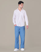 Pastel Striped 100% Cotton Oxford Shirt