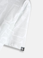 Tonal AOP Oversized T-Shirt | White
