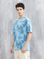 Graphic AOP T-Shirt | Blue