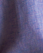 Lavender Linen Blend Structured Shirt