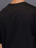 Oversized graphic T-shirt | Black