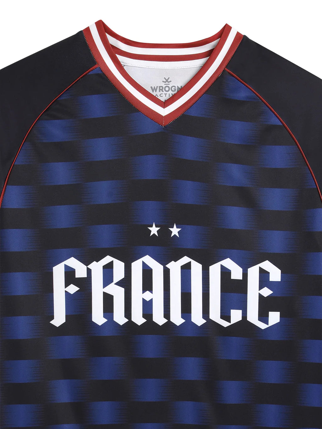 Wrogn Football Club Jersey x France | Navy Blue