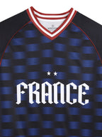 Wrogn Football Club Jersey x France | Navy Blue