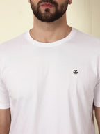 Fresh White Basic T-Shirt