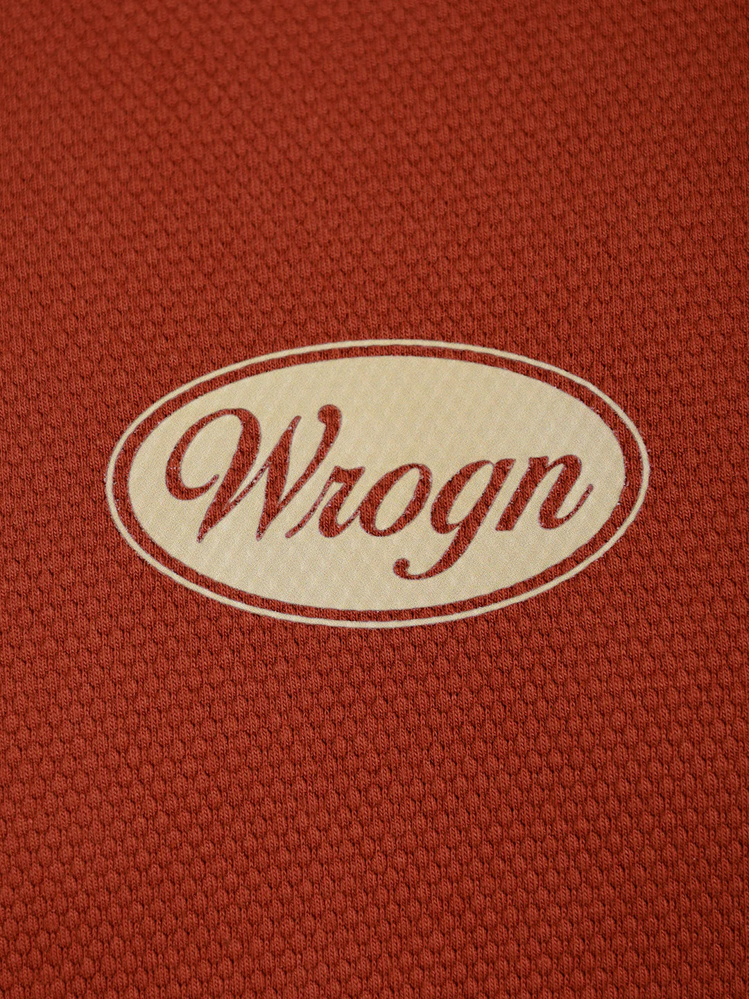 Men’s Retro Popcorn Textured Slim Fit T-Shirt | Maroon