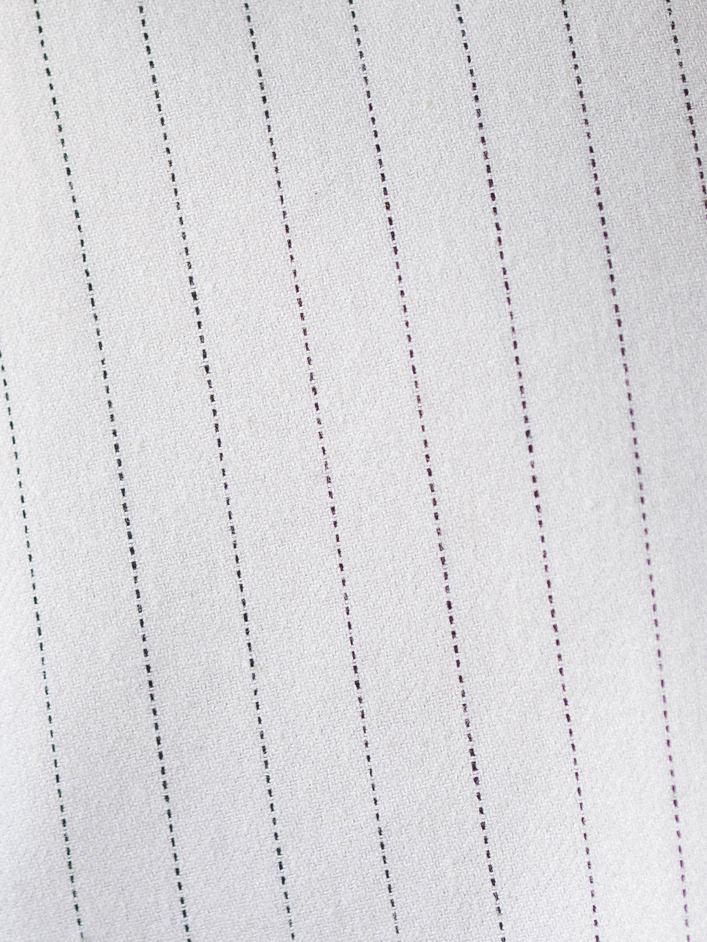 White Striped Zipper Shirt