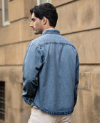 Mid Blue Denim Shirt