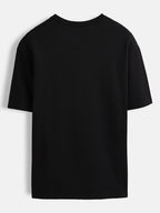 Statement warrior print T-shirt | Black