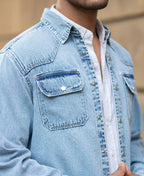 Light Blue Denim Shirt