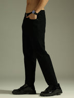 Black Straight Fit Jeans