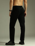 Black Straight Fit Jeans