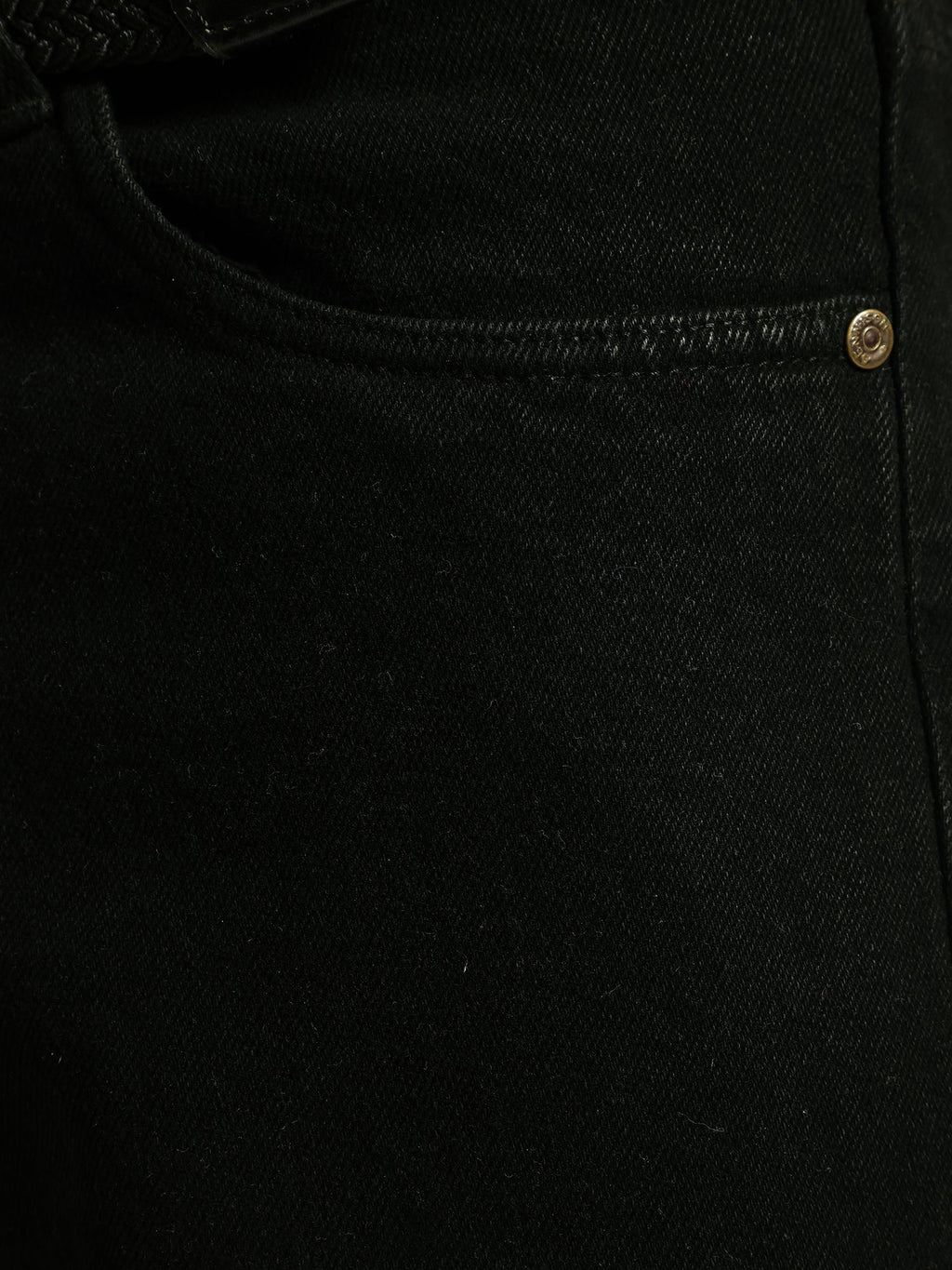 Black Straight Fit Jeans