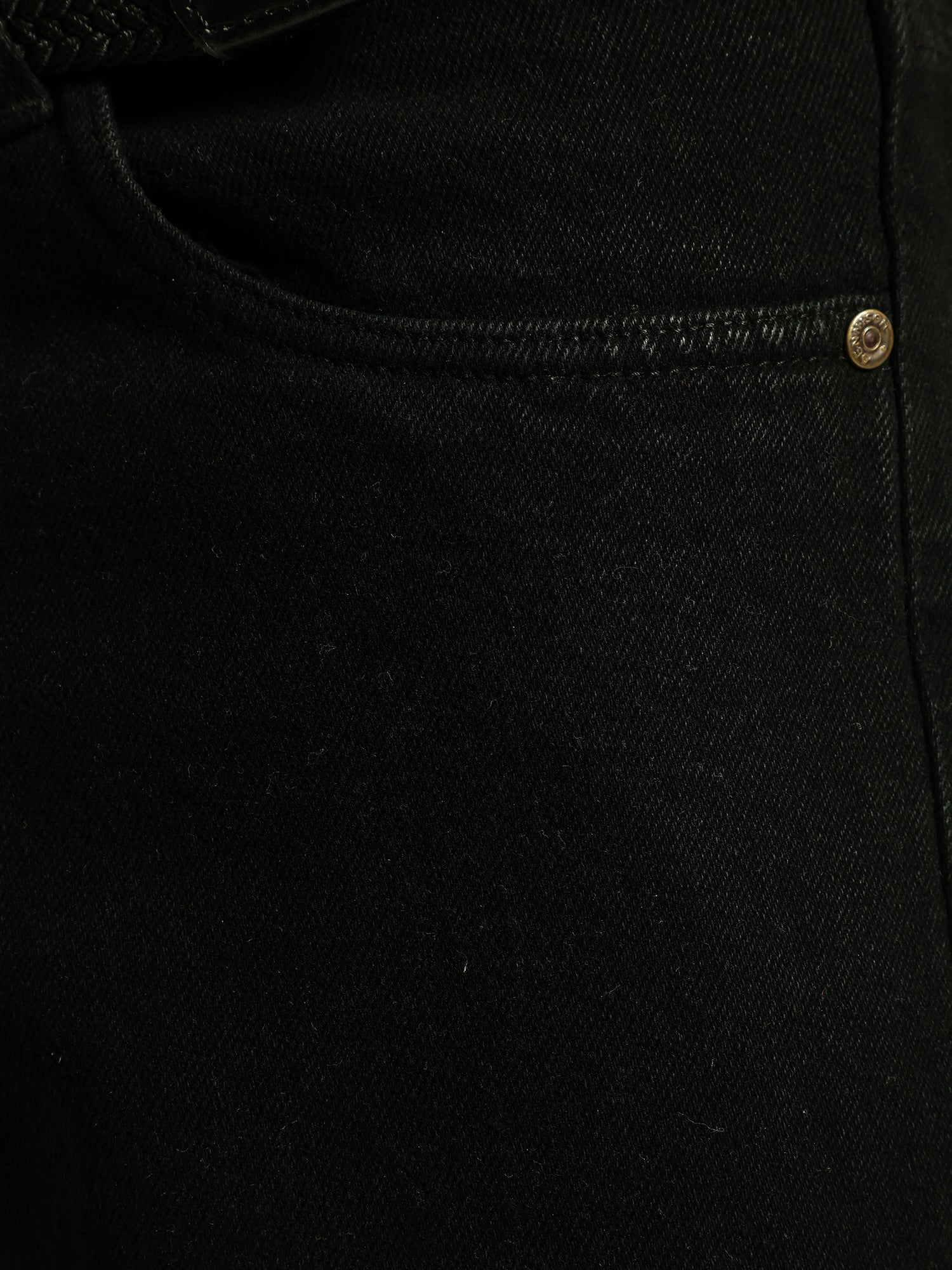 Black Straight Fit Jeans