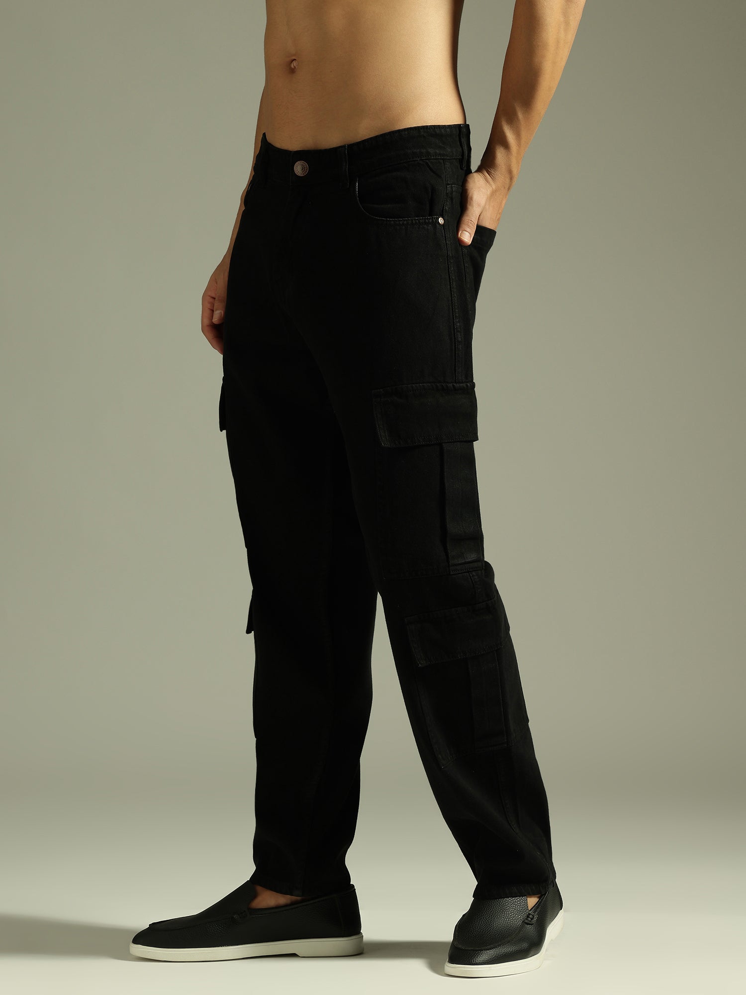 Korean Cargo Jeans