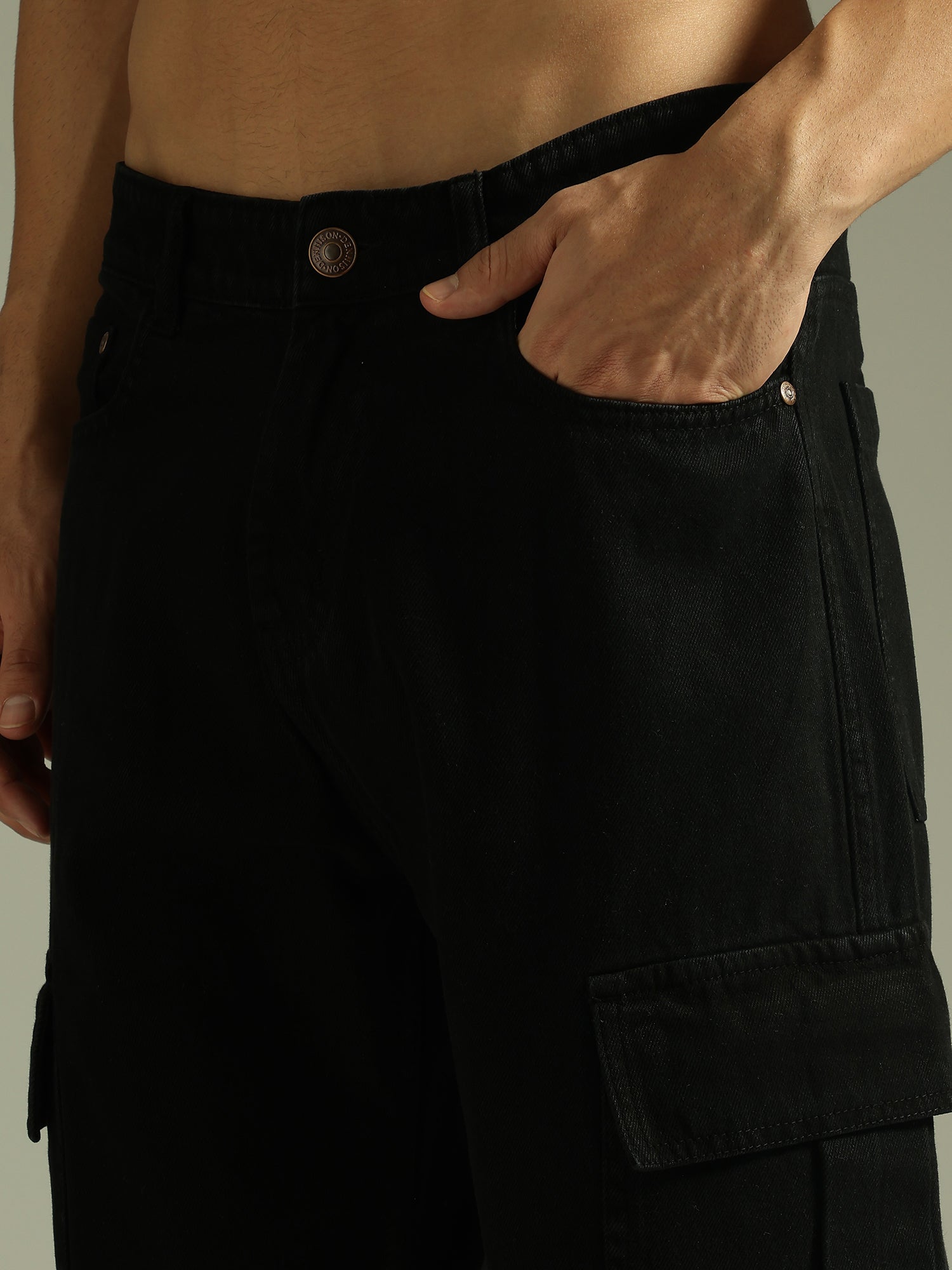 Korean Cargo Jeans