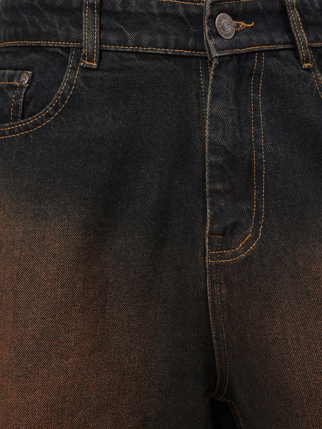 Oxidized Wide-Legs Jeans