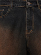 Oxidized Wide-Legs Jeans
