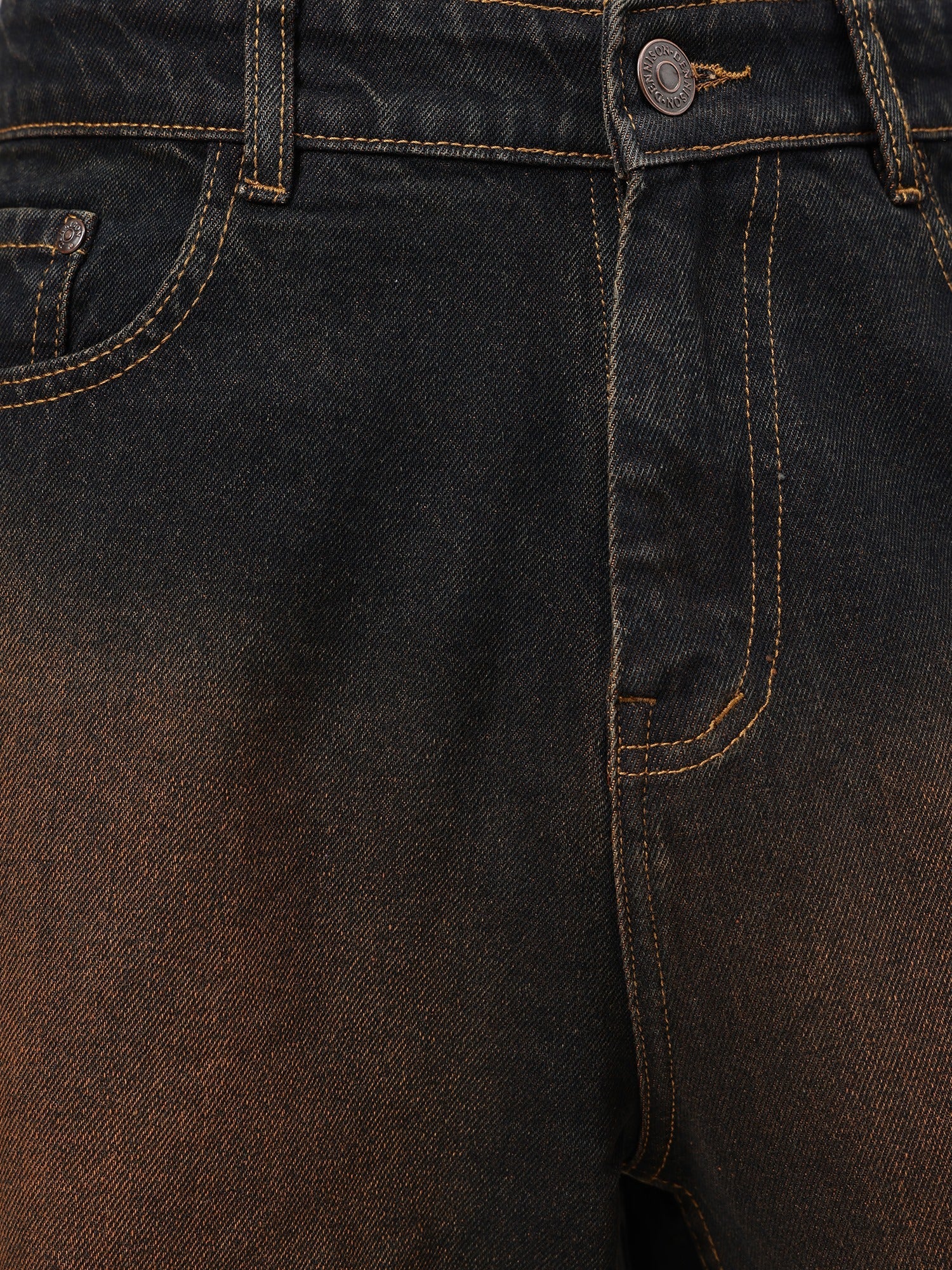 Oxidized Wide-Legs Jeans