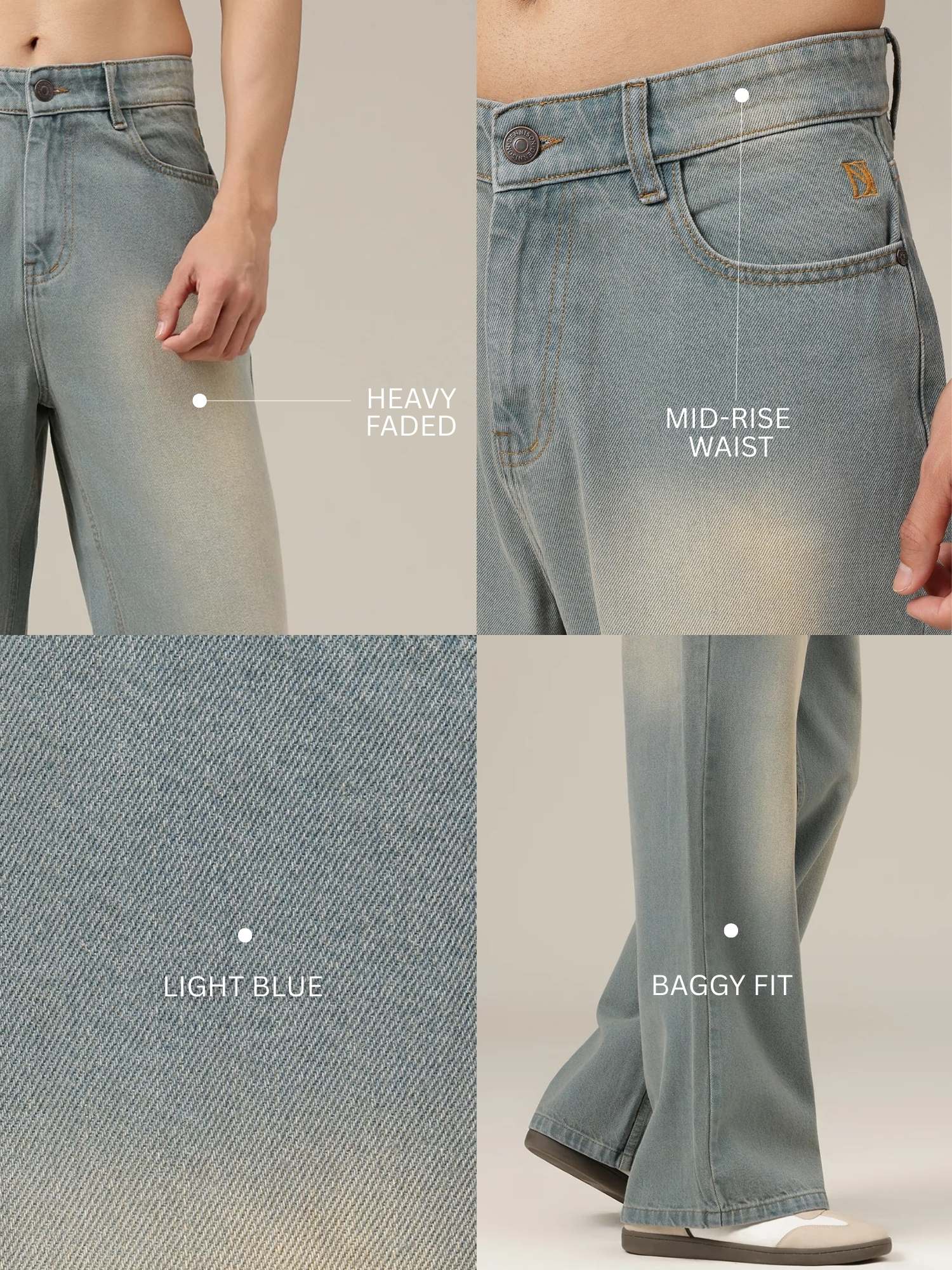 Echo Wide-Leg Denim