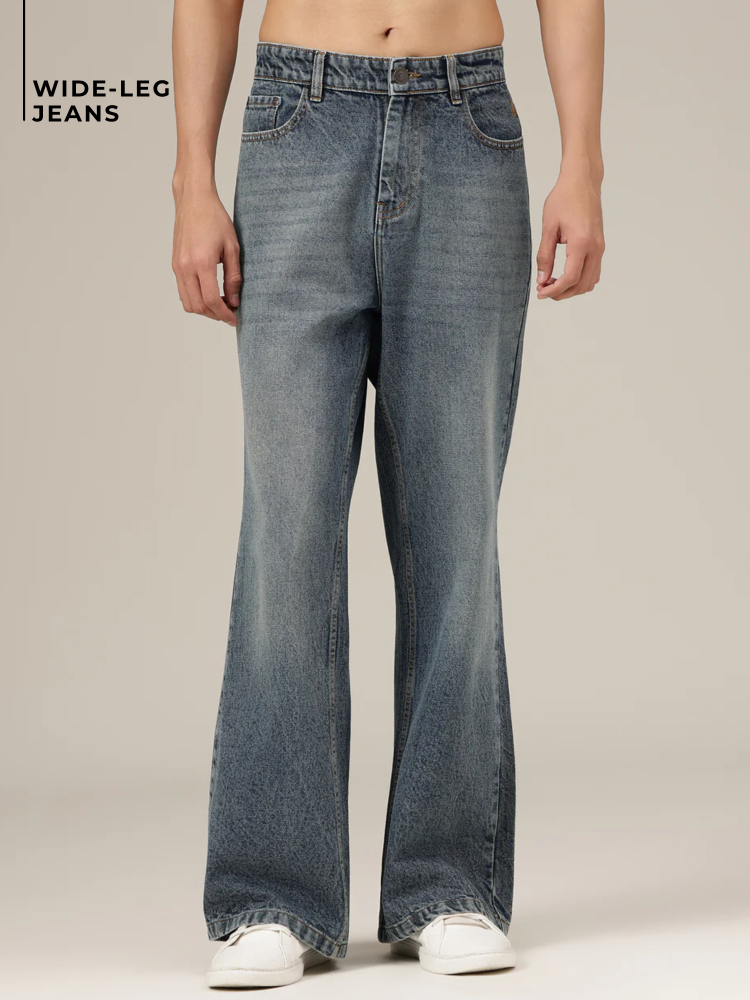 Heritage Wide Leg Jeans