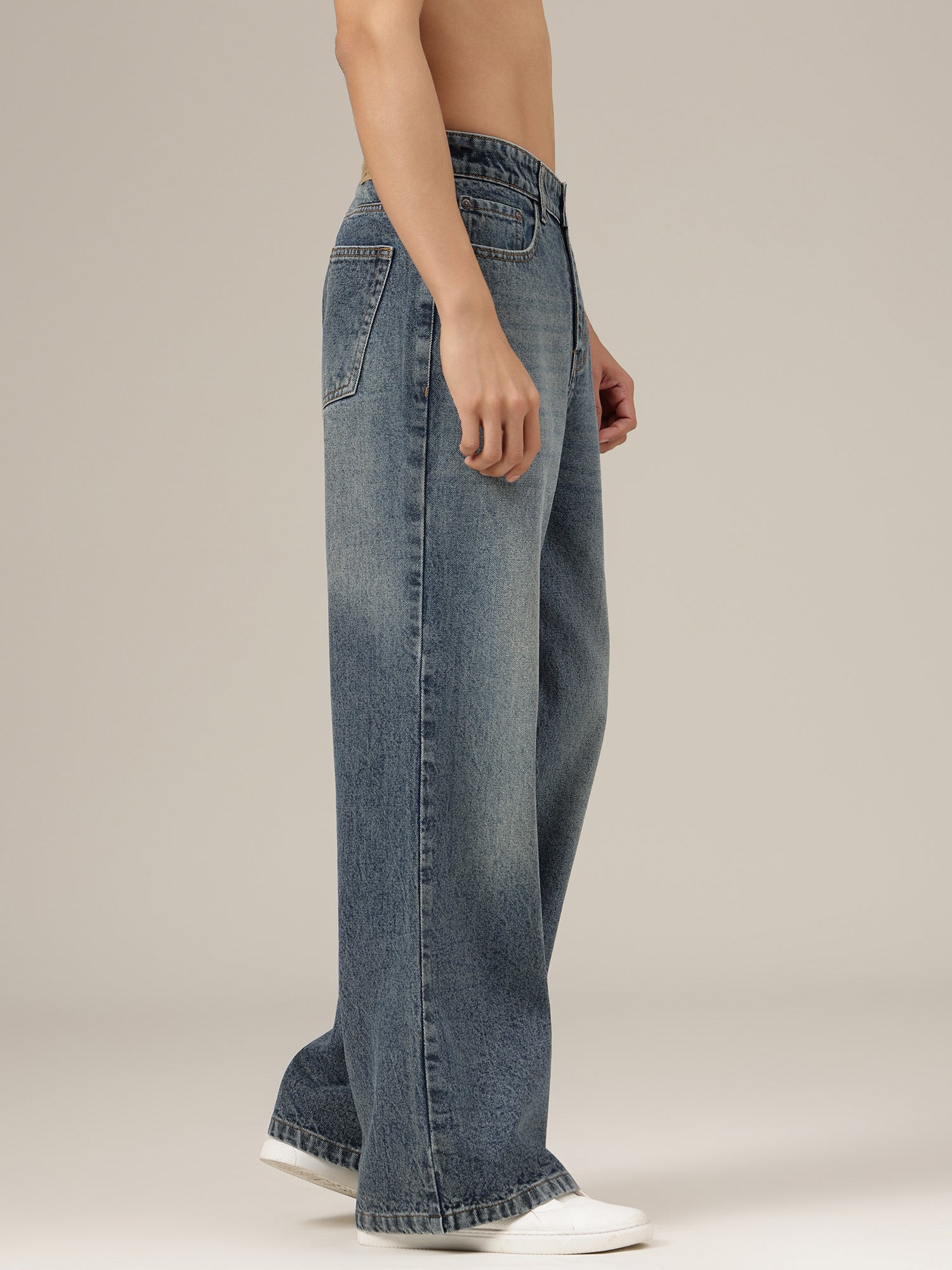 Heritage Wide Leg Jeans
