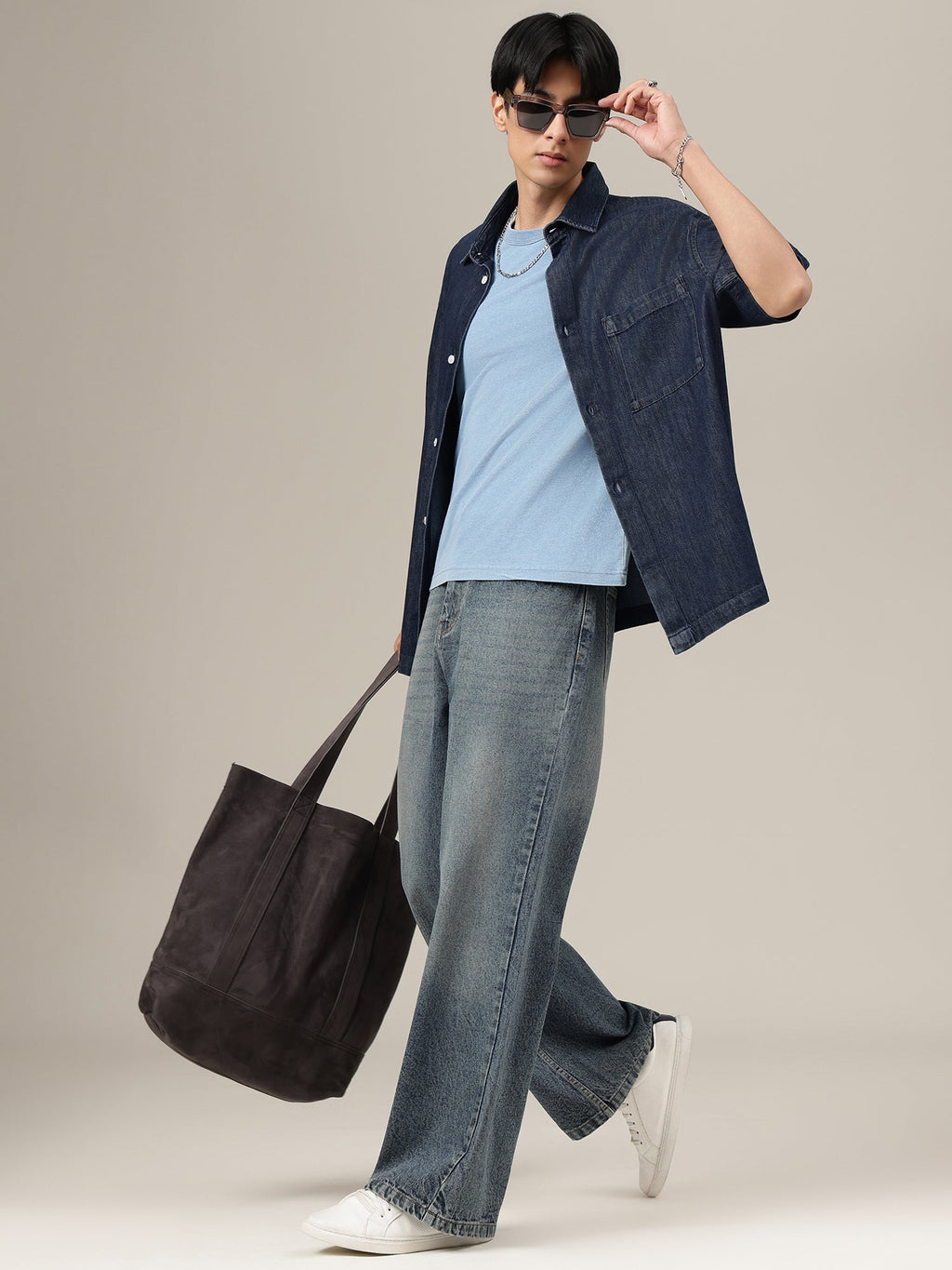 Heritage Wide Leg Jeans