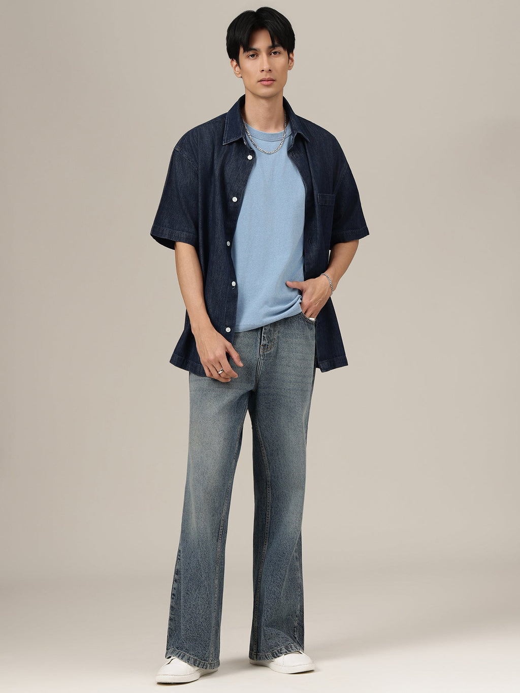 Heritage Wide Leg Jeans