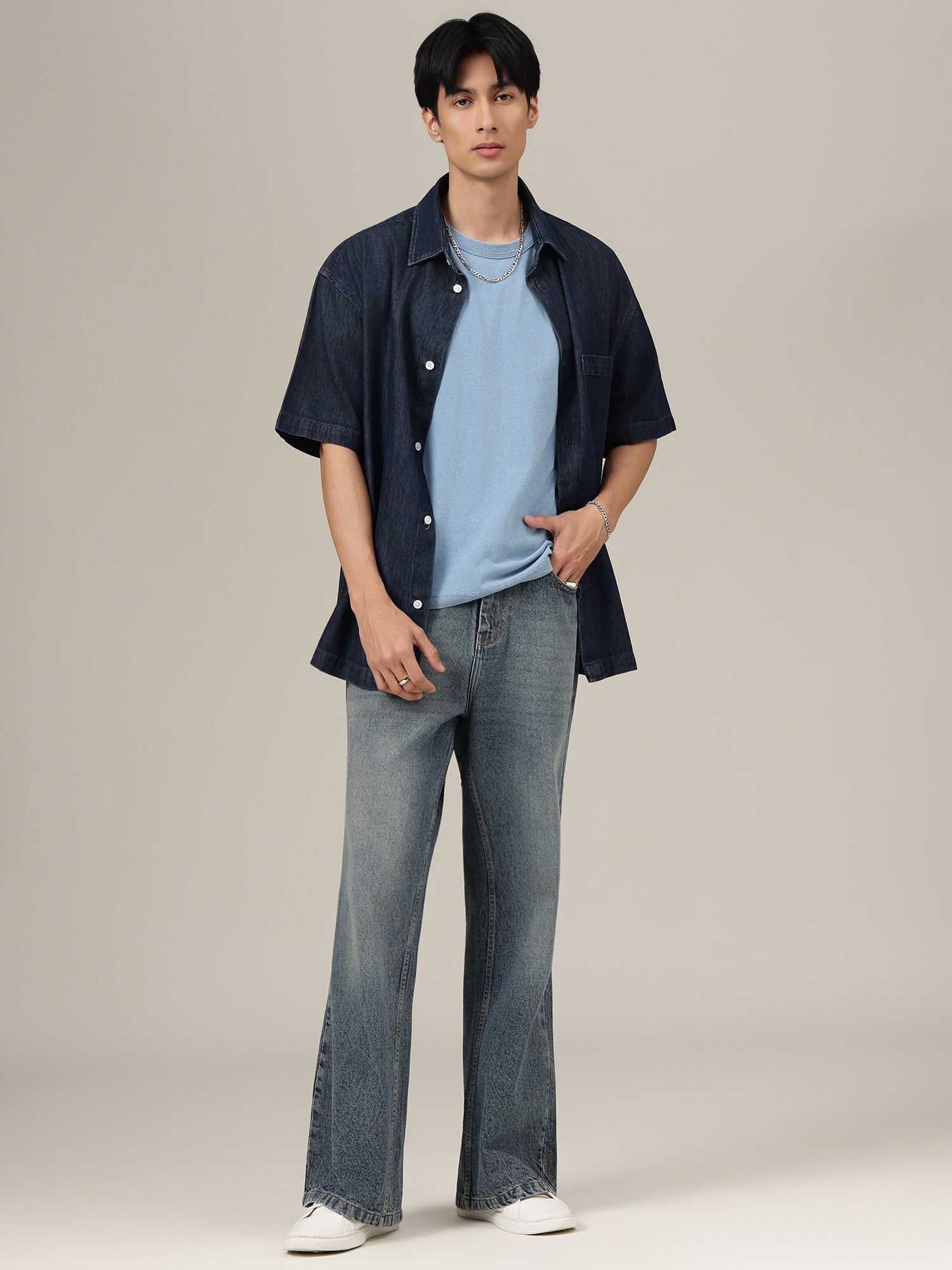 Heritage Wide Leg Jeans