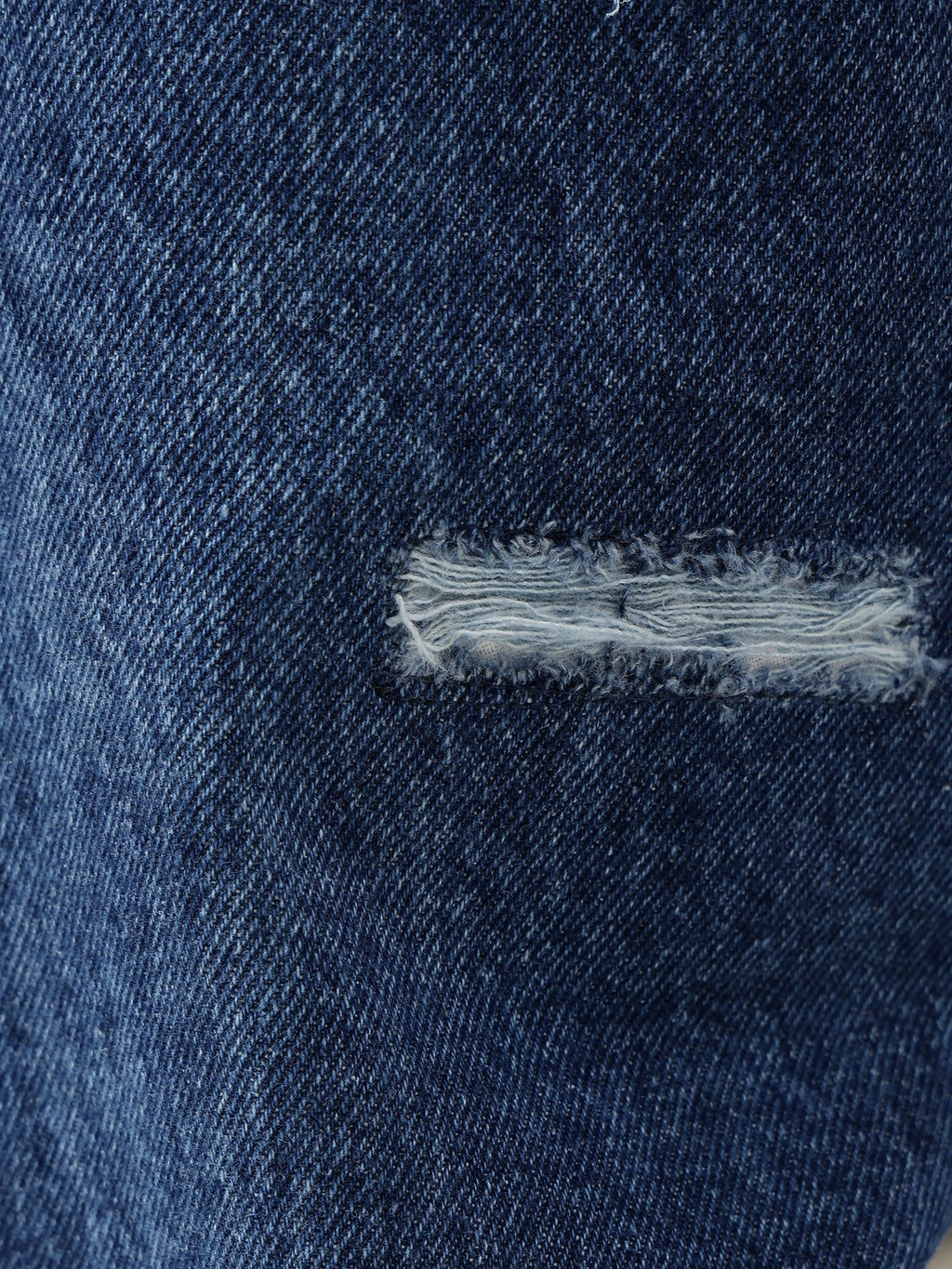 Distressed Light Faded Baggy Jeans