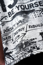 Be Yourself Collar T-shirt