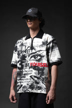 Be Yourself Collar T-shirt