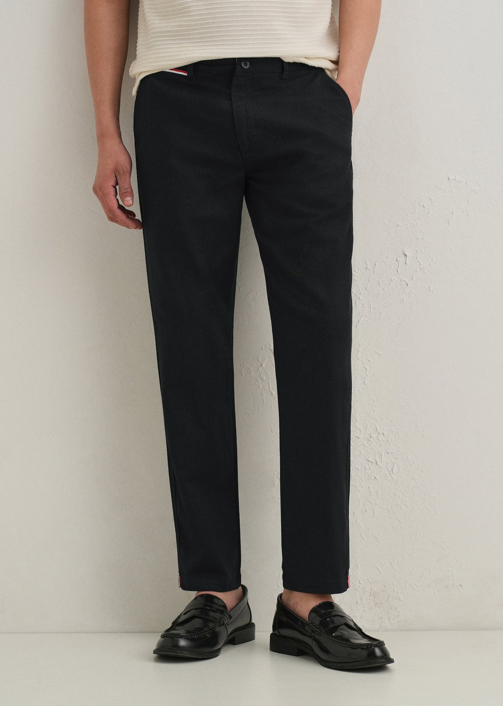 Black Linen Trouser
