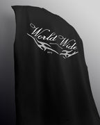 Worldwide Black Cotton Boxy Vest