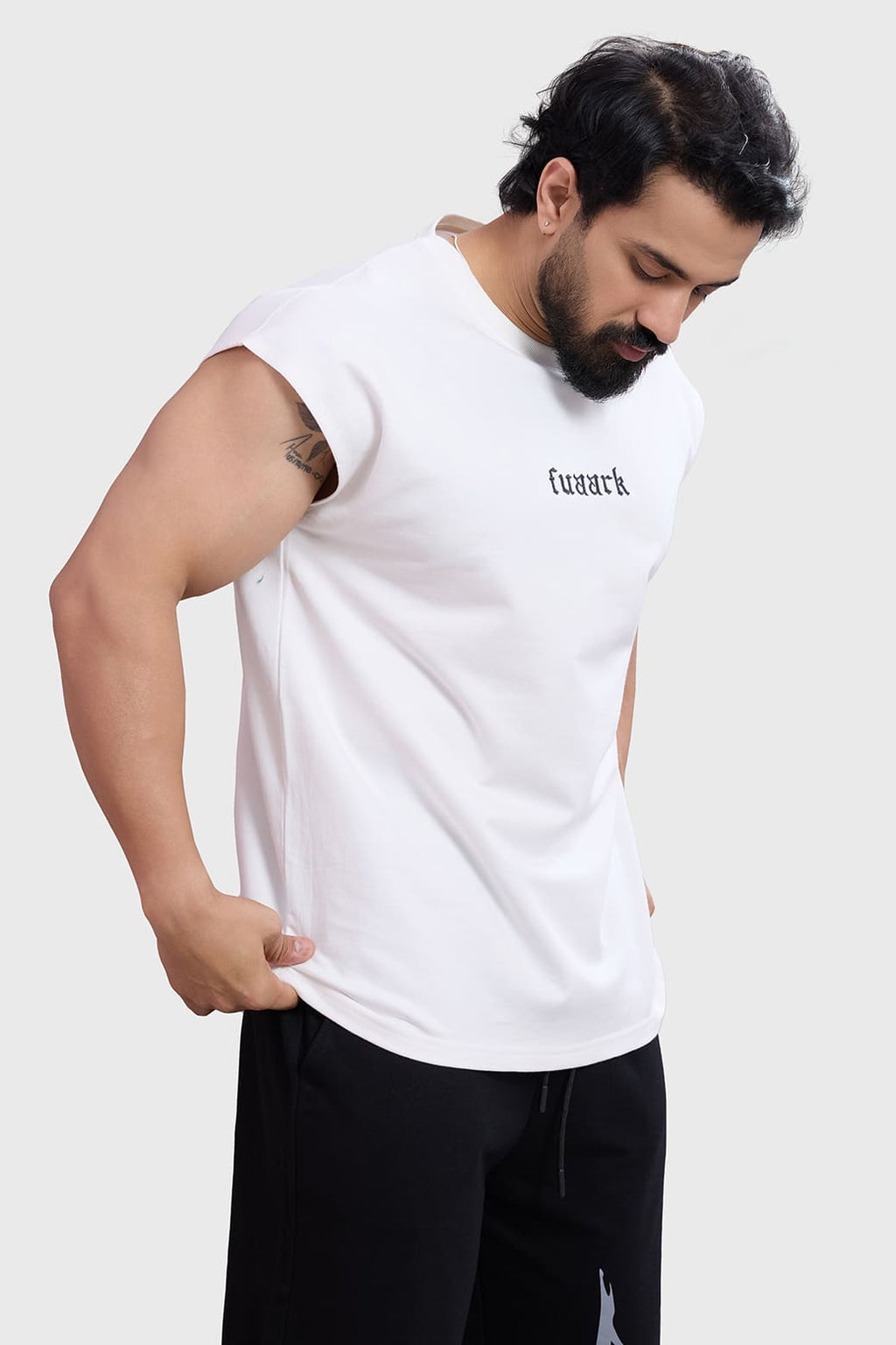 Blackout Capsleeves Tank White