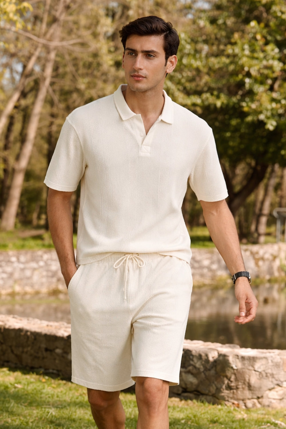 Blanc Co-ord Set