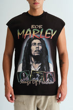 Faded Bob Marley Oversized Tank