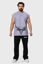 Immortal Capsleeves Tank Light Grey