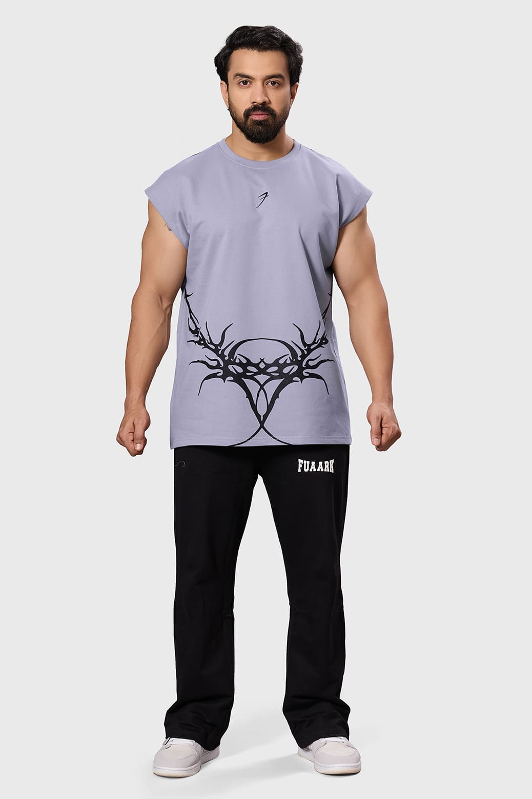 Immortal Capsleeves Tank Light Grey