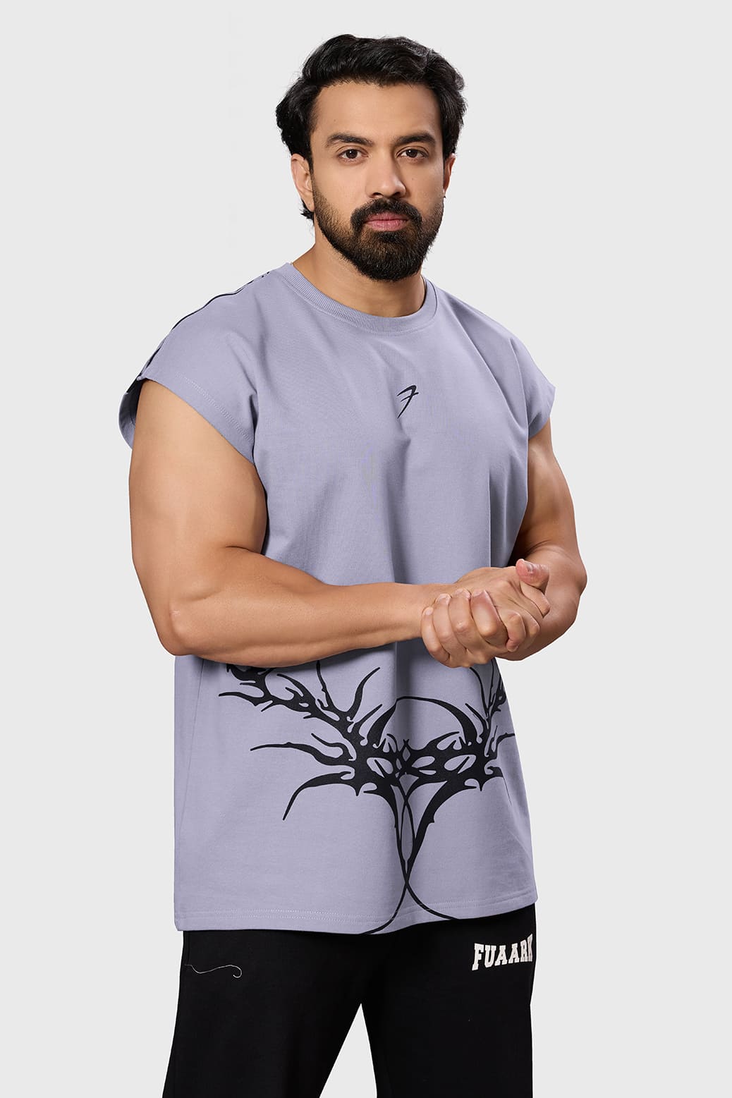 Immortal Capsleeves Tank Light Grey