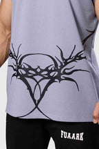 Immortal Capsleeves Tank Light Grey