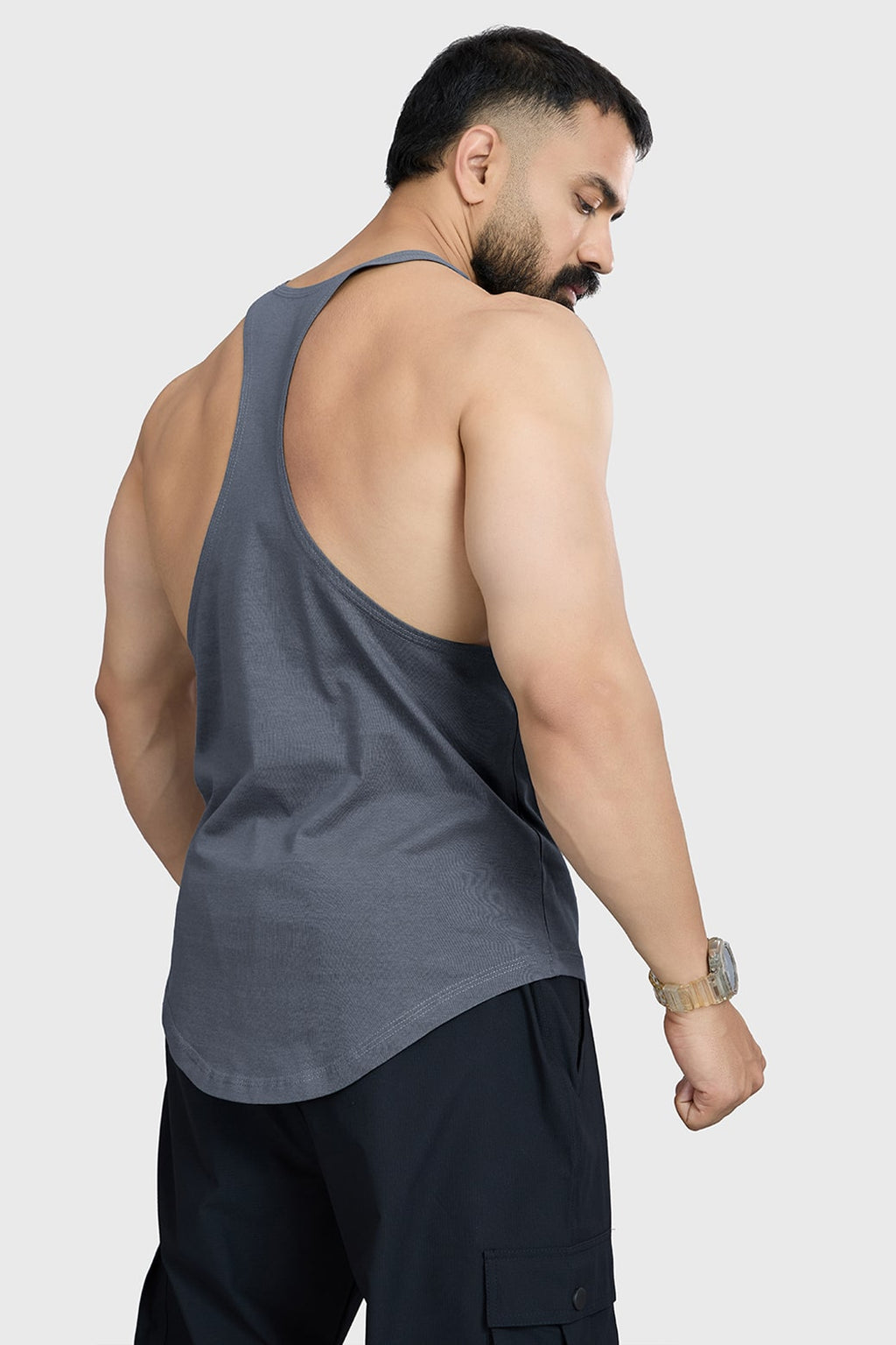 DeadLift Stringer Grey
