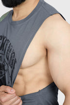 Magnitude Deep Arm Tank Grey