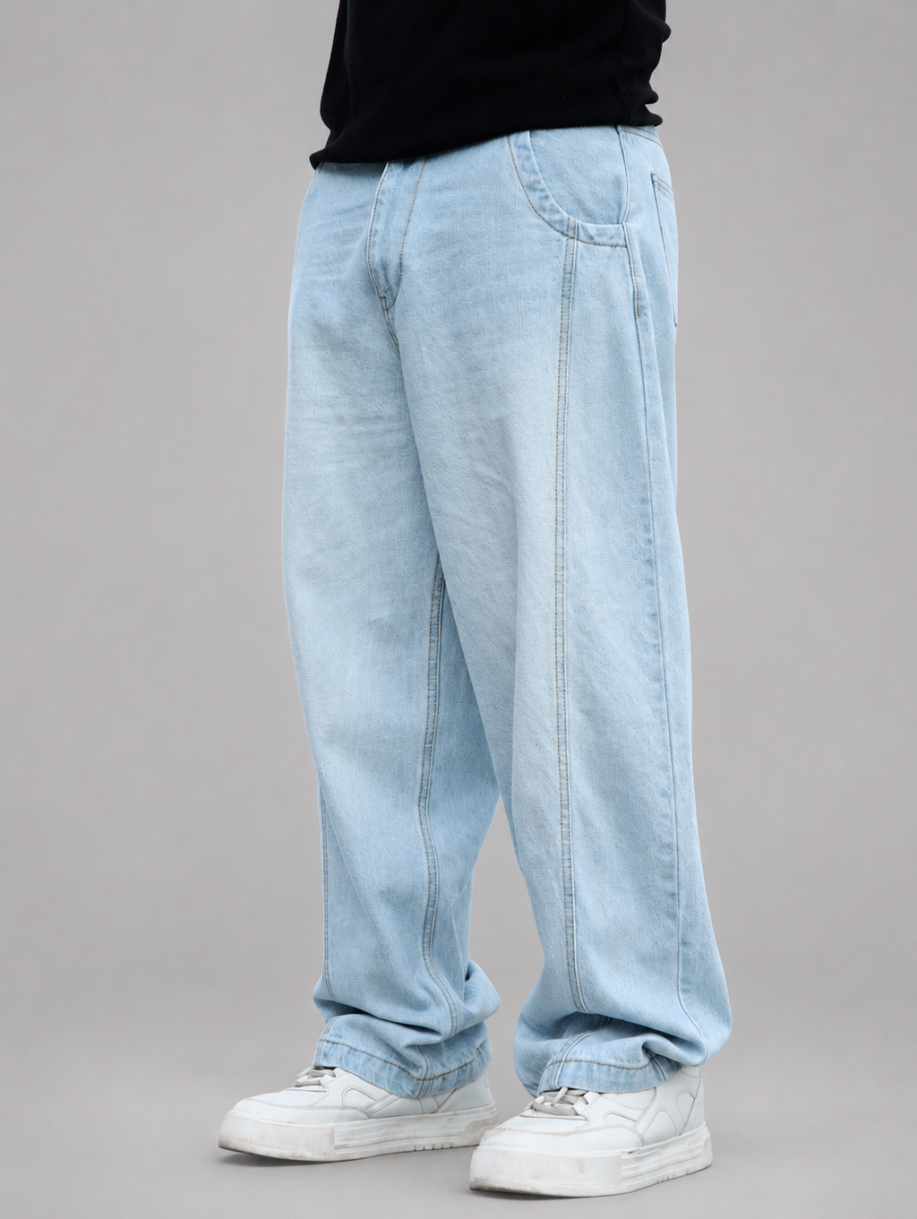 Level Up Pannel Super Baggy Jeans