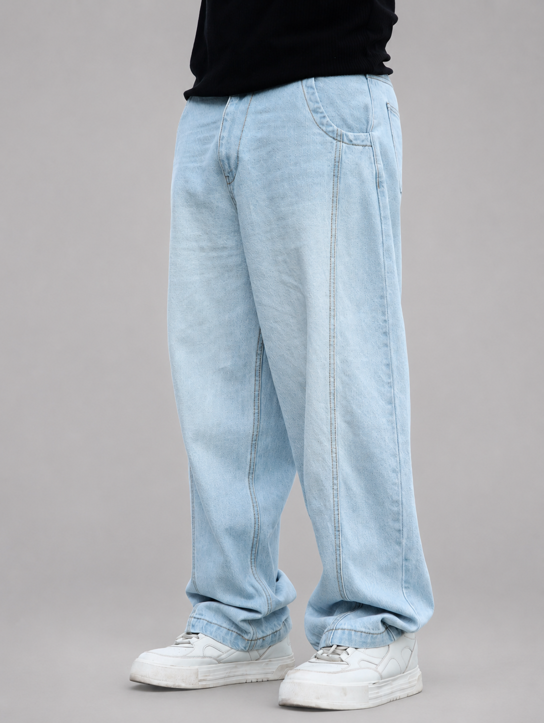 Level Up Pannel Super Baggy Jeans