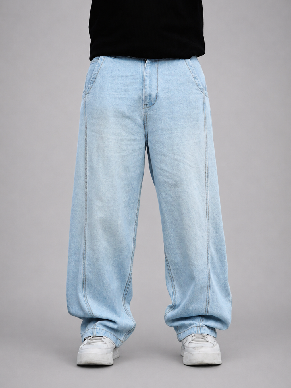 Level Up Pannel Super Baggy Jeans