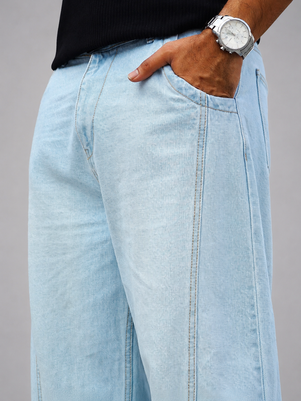 Level Up Pannel Super Baggy Jeans