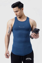 Ribbed Tank Teal