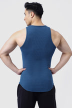Ribbed Tank Teal