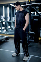 Heavyweight Capsleeves Tank Black