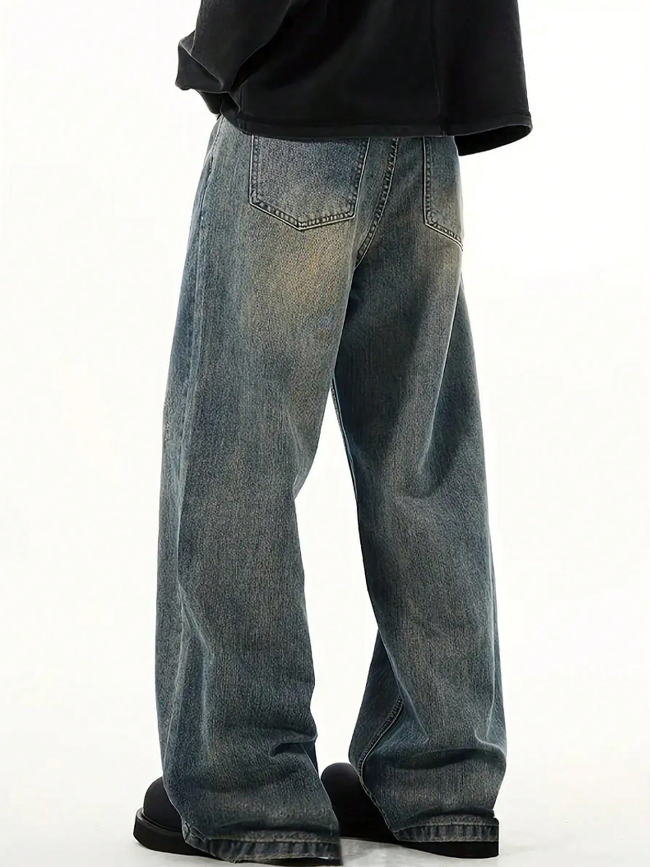 Blue Screen Super Baggy Jeans